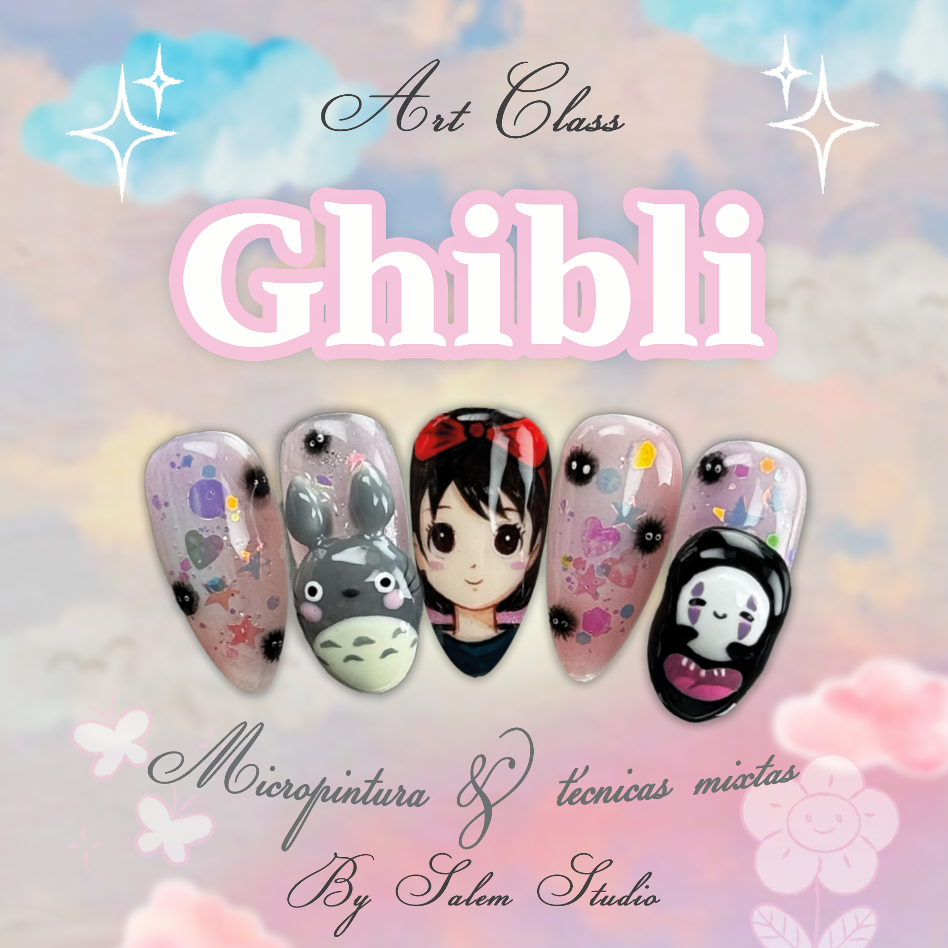 Art Class Ghibli, Micropintura y Técnicas Mixtas